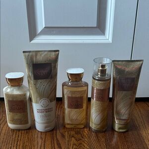 Bath & Body Works In The Stars Body Wash Collection Gold